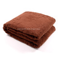 Wholesale Large Blanket Throw in Coffee Color